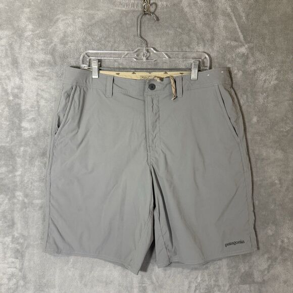 Patagonia Stretch Wavefarer Walk Shorts 36 Men Gray 86641 Outdoor Quick Dry - Picture 1 of 9
